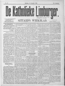  1893- 52 Katholieke Limburger, 32e jaargang, 30 december 1893